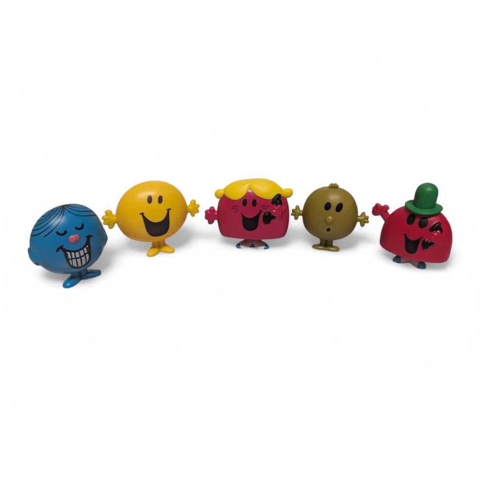 Lot Of 5 McDonald's Mr. Men & Little Miss Characters 2019 Happy Meal Toys THIOP